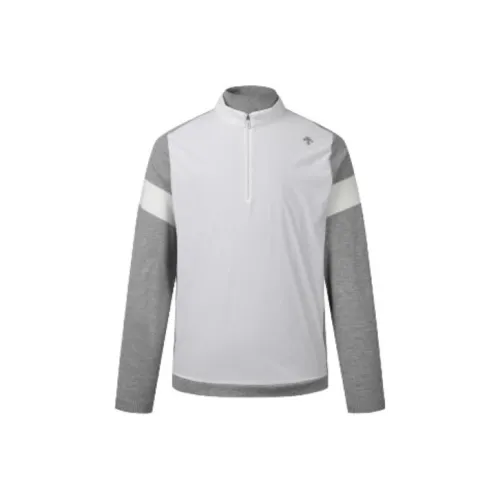 DESCENTE Толстовка Мужская Светло-Серый