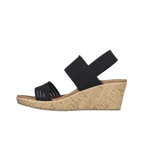 Skechers Beverlee Sheer Luck One Ремень Сандалии Женские Черные