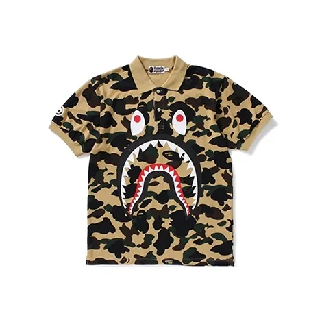 A BATHING APE Shark Series Мужское Поло