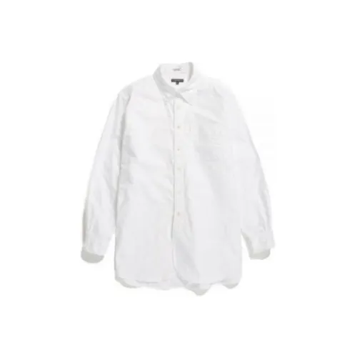 Рубашка Мужская Белая от сотрудничества Engineered Garments