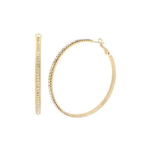 STEVE MADDEN Латунь Кристалл Стекло Металл Серьги Женские Золото