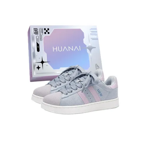 HUANAI Низкие кроссовки для скейтбординга унисекс черно-белые