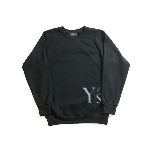 Yohji Yamamoto Черные Унисекс Свитшоты