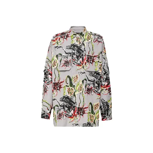 PRADA Серые Мужские Рубашки