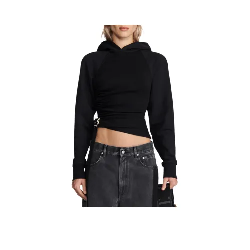 DION LEE SS24 SAFETY Slider Hoodie Hoodie Unisex Black