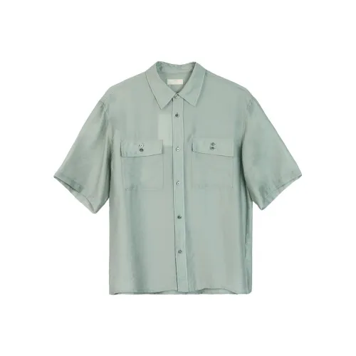 PUSH HZC Рубашка Мужская Светло-Зеленая