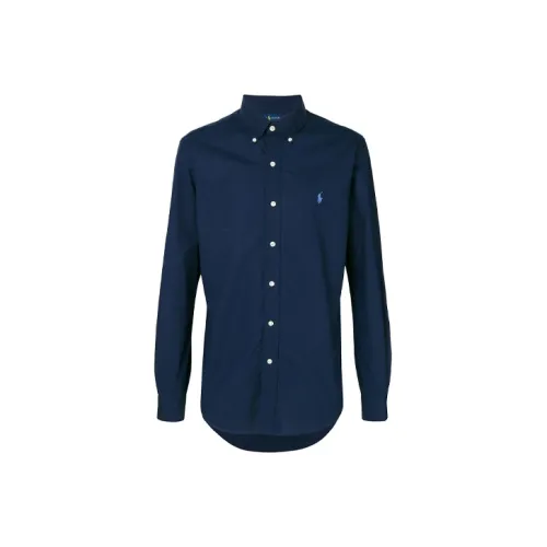 Polo Ralph Lauren Темно-синие мужские рубашки