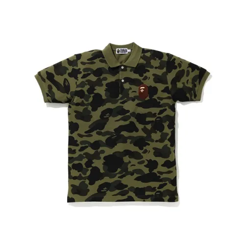 A BATHING APE Голова Series Мужская Поло