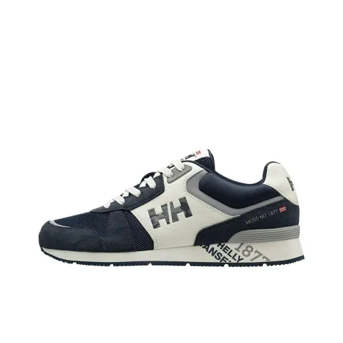 HELLY HANSEN Slip-resistant Abrasion-resistant Low Top Casual Shoes Men's Blue White HELLY HANSEN Противоскользящая Устойчивая к истиранию Низкий Топ Повседневная Обувь Мужская Синий Белый