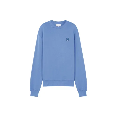 Maison Kitsune SS24 Свитшот Мужской Hampton Синий