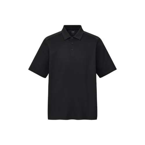 UNIQLO x Theory UNIQLO UNIQLO X Theory Co Бренд Серия Поло Мужское Черное