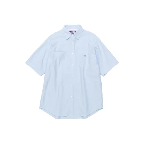 THE NORTH FACE PURPLE LABEL Рубашка Японская версия Мужская Синяя