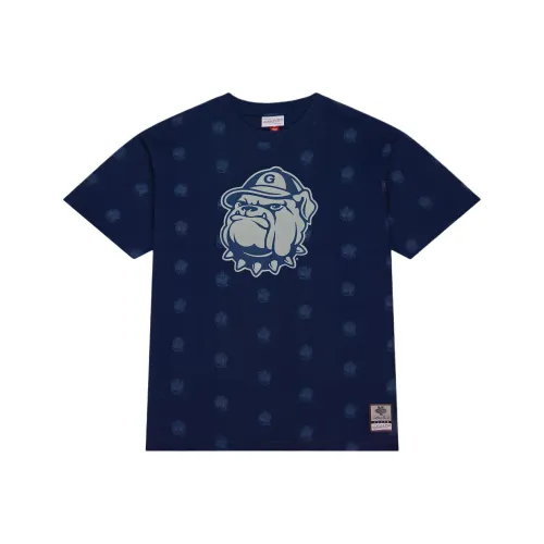 Mitchell Ness Темно-синие мужские футболки