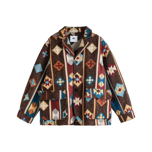 ME DA IGUAL Куртки Пальто Унисекс Этнический стиль
