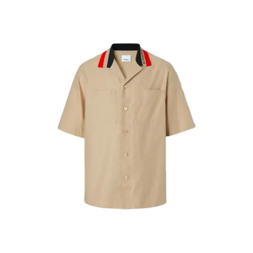 Burberry Экрю Мужские Рубашки