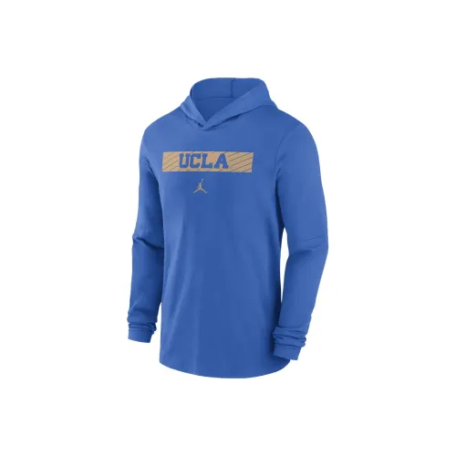 Nike UCLA Bruins Sideline Толстовка Мужская Светло-Синяя