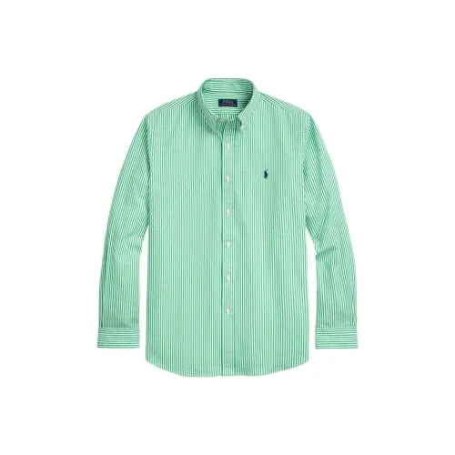 Polo Ralph Lauren SS24 Рубашка Мужская Зеленая