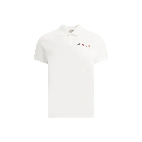 MONCLER SS22 Белая Мужская Рубашка Поло