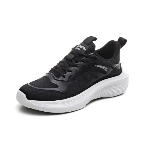 HUANQIU Беговые кроссовки Low Top Черные Мужские