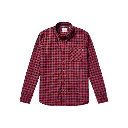 Timberland Рубашка Мужская Камео Коричневая