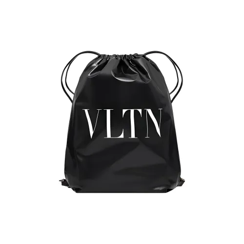 Valentino VLTN Телячья кожа Рюкзак Мужской Черный