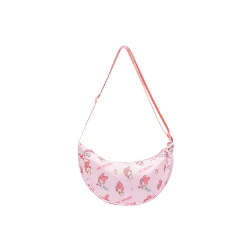 Sanrio Melodi Polyester Пельмени Сумка через плечо Женская Розовая