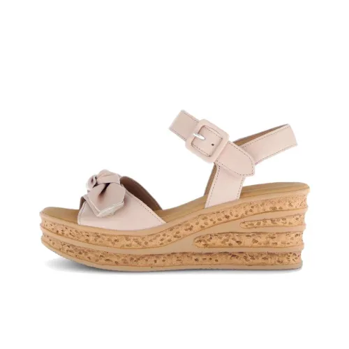 Gabor Мода One Ремешок Сандалии 7 см Женские Розовые