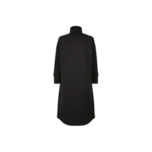 ISSEY MIYAKE Horizon Pleats 1 Рубашка Мужская Черная