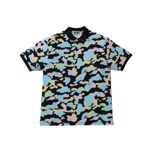 A BATHING APE BAPE совместная мужская рубашка поло