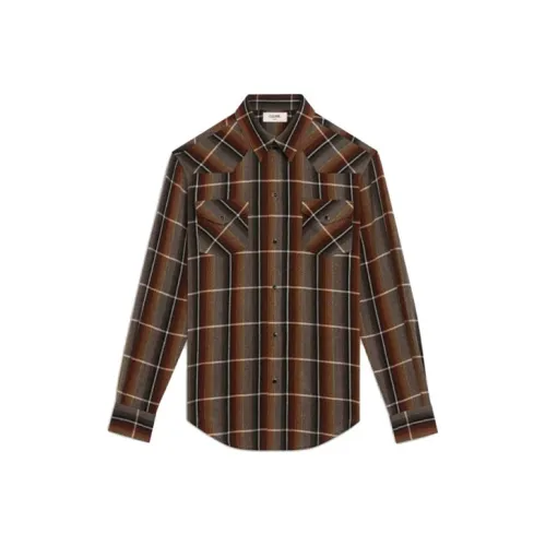 CELINE Умбра Мужские Рубашки