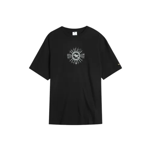 PUMA x Гарри Поттер Графический Oversized T-Shirt Унисекс Черный 01