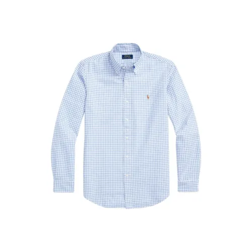 Polo Ralph Lauren SS24 Рубашка Мужская Синяя