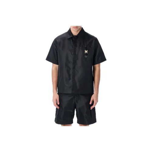 1017 ALYX 9SM совместная черная мужская рубашка