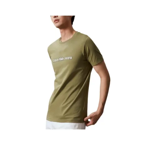 CALVIN KLEIN T-рубашка мужская Rosemary зеленая
