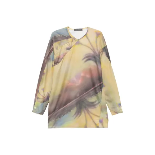 KIKO KOSTADINOV SS25 T Рубашка Мужская Горчично-желтая