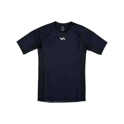 RVCA Мужская Черная T-Рубашка