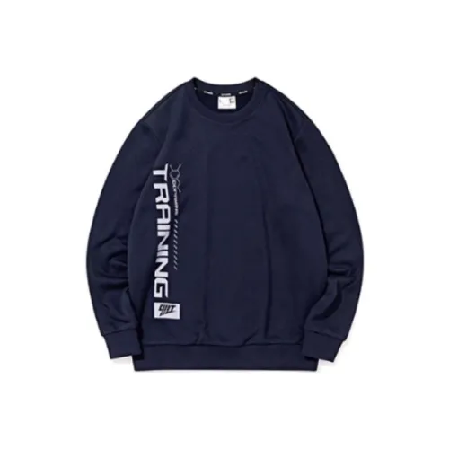 QIAODAN Нова-синий Мужские Свитшоты