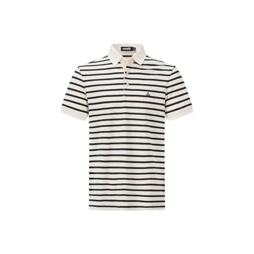 NAVIGARE T-рубашка мужская кокосовое молоко белый синий