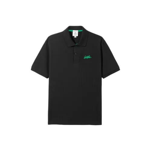 LACOSTE Мужская черная поло