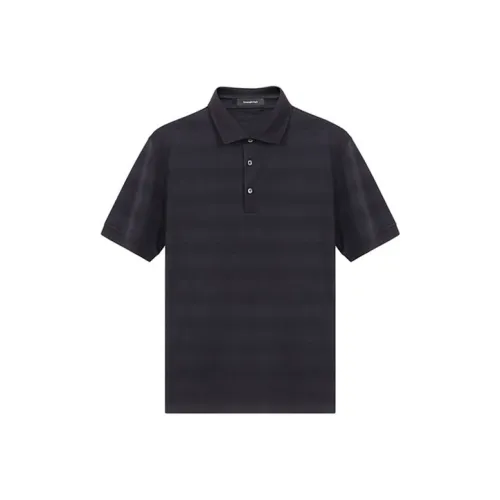 Ermenegildo Zegna Мужская поло морской синего цвета