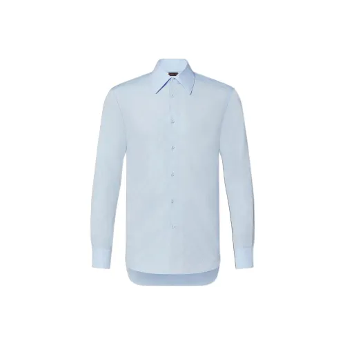 LOUIS VUITTON Новые ежеквартальные продукты LV Синий Мужской Рубашки