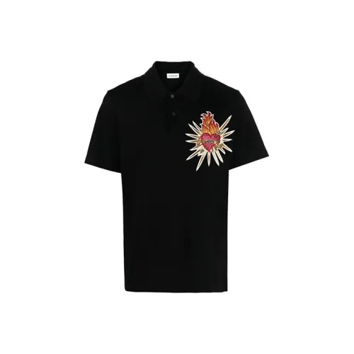 Lanvin Мужская черная поло