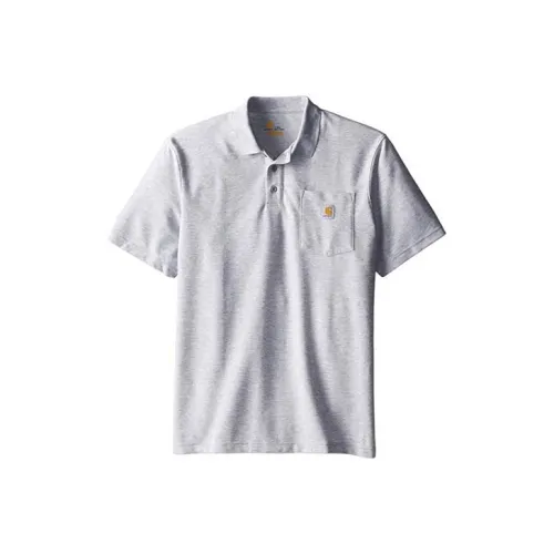 Carhartt Light Gray Men's Polo