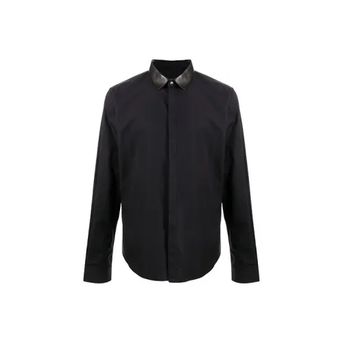 GUCCI Мужские черные рубашки