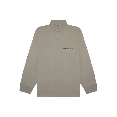 Fear of God Essentials Унисекс Поло Таупового Цвета