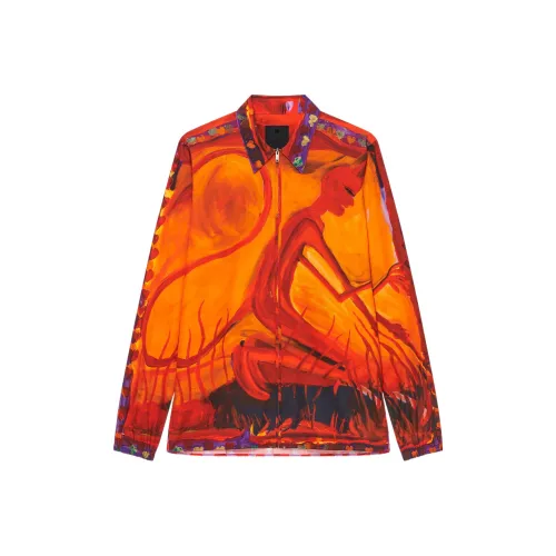 GIVENCHY Orange Мужские Рубашки