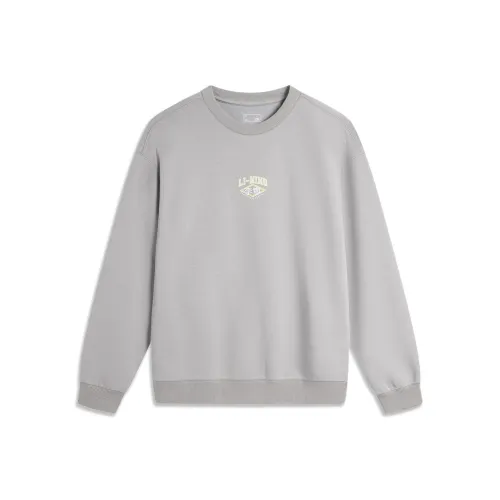 LINING Sports Life Collection Толстовка Мужская LUNAR Поверхность Серый