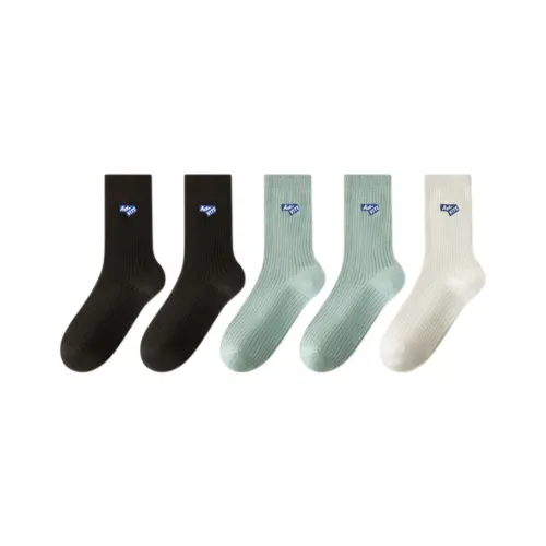 FAIRWHALE Носки Crew Унисекс упаковка из 5 пар