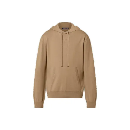 LOUIS VUITTON Тисненый Lv Кашемир Толстовка Мужская Хаки