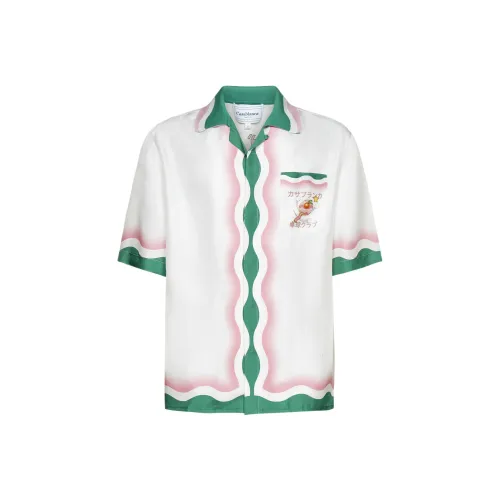 CASABLANCA Белые Мужские Рубашки